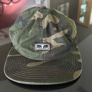 Obey world wide Camo hat